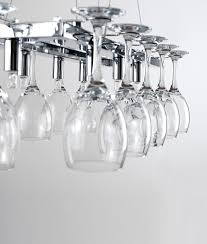 These glass rack storage units are designed to hold glass racks and cam racks and add tons of useable space! Illuminated Chrome Light For Wine Glasses