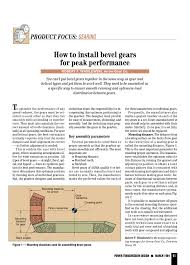 How To Install Bevel Gears For Peak Performance Pages 1 3