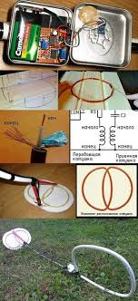 By the detector turned out to be quite sensitive and can detect a coin at up to 25 cm distance and larger metal objects even up to 1 m. Simple Sensitive Metal Detector Circuit Dedektor Devreleri Metal Dedektoru Metal Detector Metal Metal Detector Whites Metal Detectors Underwater Metal Detector