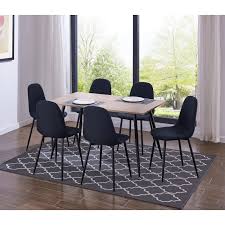 Lavenia 5 Piece Dining Set In 2020 Dining Room Table Chairs Chair Design Modern Black Dining Room