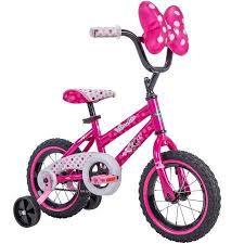 Disney Minnie Mouse 12 Inch Bike By Huffy Pink Walmart Com Kids Bike Pink Bike Childrens Bike