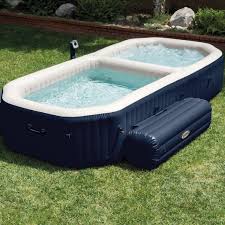 Intex Purespa Bubble Hot Tub And Pool Combo Petagadget Intex Hot Tub Inflatable Hot Tubs Tub Pools