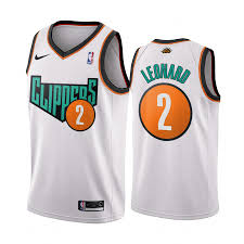The los angeles clippers (branded as the la clippers) are an american professional basketball team based in los angeles. La Clippers Throwback 1993 Kawhi Leonard Home White Jersey