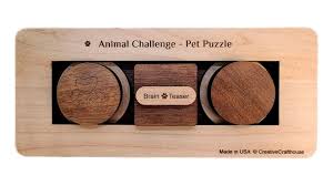 Keep them entertained for longer. Pet Challenge Puzzle Dog Or Cat Treat Feeder Puzzle