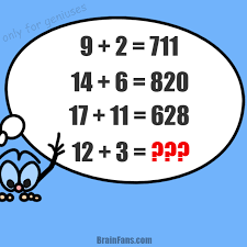 These mathematics puzzles are designed to stretch your thinking ability and problem solving with mathematical operations. Hard Number Puzzle With Answer Number And Math Puzzle Brainfans