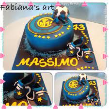 Torta Inter Torte Di Compleanno Torte Di Compleanno Calcio Torte
