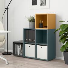 That is my personal favorite feature. Eket Cabinet Combination With Feet Dark Grey Grey Turquoise Golden Brown Ikea