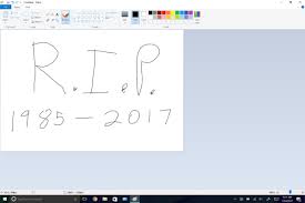 You can follow the question or vote as helpful, but you cannot reply to this thread. Microsoft Paint Is Getting Killed Off In The Windows 10 Fall Creators Update The Verge