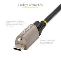 Amazon.com: StarTech.com 20" (50cm) Top Screw Locking USB C ...
