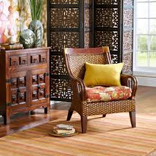 Temani Brown Wicker Chair Home Wicker Chair Home Decor