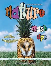 It is no secret that i adore whimsical drawings and that is what is inside hidden nature. Bol Com Adult Coloring Books Nature Mash Ups Kimberly Hawthorne 9798711161318 Boeken