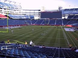 gillette stadium view from lower level 141 vivid seats