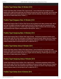 Angka wajib hadir di 2d untuk puluhan dan satuan untuk angka ikut hari ini ai : Angka Keramat Prediksi Togel Singapore Hongkong Sydney Terbaru