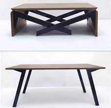 This convertible coffee table enchants with its sleek, modern appeal. 26 Extendable Dining Tables Vurni Coffee Table To Dining Table Convertible Coffee Table Extendable Dining Table