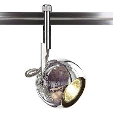 Chrome Eyeball Spotlight For 12v Track Lighting Track Lighting Commercial Lighting