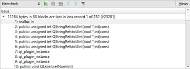 Getting started with memory leak detection. Detecting Memory Leaks With Heob Qt Creator Manual
