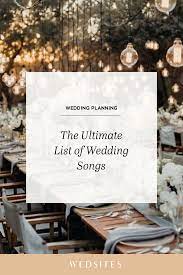 The Ultimate List Of Wedding Songs On Spotify Wedding Songs Wedding Song List Wedding Playlist