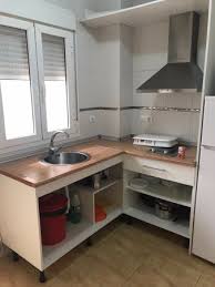 Monta tu cocina (muebles en kit). Vista De La Cocina Sin Terminar De Montar Picture Of Apartamentos H3 Laguna Playa Roquetas De Mar Tripadvisor