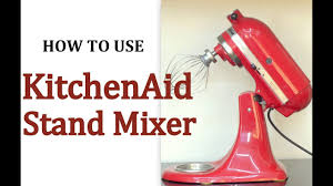 Many hand mixers have a high wattage number but do not perform well. How To Use Kitchenaid Artisan 5 Quart Tilt Head Stand Mixer Youtube