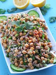 Portugiesische Kichererbsen Mit Thunfisch So Nach Gefuhl Rezept Leckere Salate Kichererbsen Rezepte