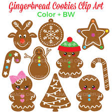 New users enjoy 60% off. Christmas Gingerbread Cookies Clipart By Grade Onederful Tpt