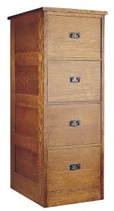 File rails for wood cabinets. Four Drawer File Unit Mission Collection Stickley Furniture