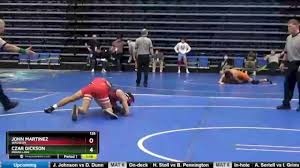John Martinez (Wauseon) vs Ben Sponseller (Uniontown Lake)