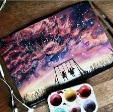 Pinterest Nor Syafiqah Watercolor Art Art Painting Art