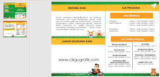 Cara membuat buku besar untuk perusahaan jasa dan perusahaan dagang berbeda. Buku Program Template Buku Program Brosure 1 Koleksi Grafik Untuk Guru