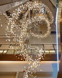 Custom Made Art Bubble Glass Large Hotel Lobby Ballroom Chandelier Lighting For Hotel P Large Chandelier High Ceilings Chandelier In Living Room Big Chandelier