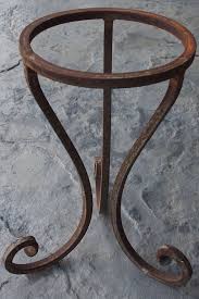 Iron Table Legs Rustic Look Iron Table Base With Spiral Legs Vintage Table Base Decoracao De Ferro Decoracao De Ferro Forjado Luminaria De Ferro