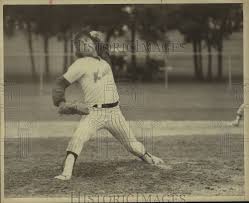1977 Press Photo David Gusman, Holy Cross High School Baseball Player