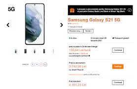 Orange oferuje klientom atrakcyjne abonamenty komórkowe zarówno bez telefonu jak i z telefonem. Samsung Galaxy S21 5g In Oferta Orange Cu Plata In Rate Gadget Ro Hi Tech Lifestyle