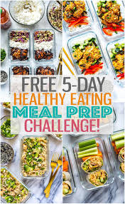 Get Started With Meal Prep And Meal Planning With This Healthy Eating Challenge This Free 5 Day Email Series Healthy Eating Challenge Meal Prep Healthy Eating