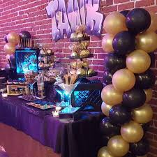 Birthday Party Ideas Photo 1 Of 13 Hip Hop Birthday Party Hip Hop Party 90s Party Decorations