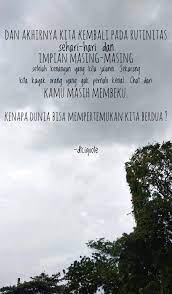 Kenapa Kita Berdua Dipertemukan Kayak Kenangan Orang