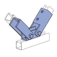 P2815d Gr Unistrut Adjustable Brace Fitting Metal Building Designs Metal Projects Pickup Trucks Bed