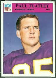 1966 Philadelphia Football Card #109: Paul Flatley
