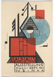 The Exuberant Postcard Art Of The First Bauhaus Exhibition Bauhaus Bauhaus Art Postcard Art