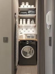 2 Simple Super Beautiful Studio Apartment Concepts For A Young Couple Includes Floor Plans Laundry In Bathroom Vintage Laundry Room Tiny Laundry Rooms