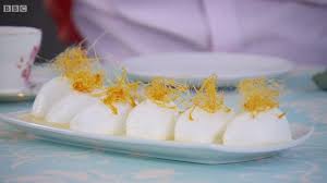 Great British Bake Off Trifle Floating Islands And Petit Fours Star In Dessert Week British Bake Off Recipes British Baking British Baking Show Recipes