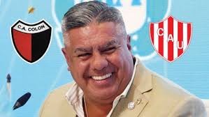 Atentos, Colón-Unión: ¿"Chiqui" Tapia llega a Santa Fe en diciembre?: qué  día y por qué motivo