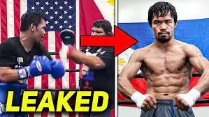 Manny Pacquiao LEAKED Sparring & TRAINING Footage For Mario Barrios RETURN  Fight! (46 Years Old) - YouTube