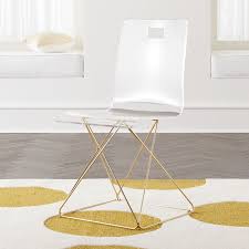 Black And Rose Gold Desk Chair Shop Kids Now You See It Acrylic Desk Chair With Gold Base For Our Next Trick We Re Going To Make Your Seat Dis Acrylic Desk Chair Desk Chair Gold Desk Chair