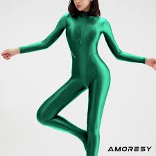 AMORESY Mnemosyne 全身タイツ フロントファスナー ボディスーツ キャットスーツ 光沢 ゼンタイ コスチューム 男女兼用 ユニセックス  : amoresy-sw-8019 : ChouChouストア - 通販 - Yahoo!ショッピング