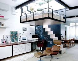 In front of the kitchen's entrance, a patch of wall space becomes a cozy breakfast nook. Top 60 Best Studio Apartment Ideas Small Space Designs
