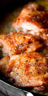 Herb Roasted Chicken Thighs Chicken Thights Recipes Baked Chicken Thighs Baked Chicken Recipes