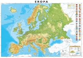 Struktur yang terletak di bagian atlantik sudah tua dan karena formasi geologisnya dikenal dengan nama pegunungan caledonia yang notabene dianggap tertua di eropa. Karakteristik Benua Eropa Peta Negara Batas Letak Iklim