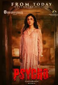 Aditi Rao Hydari On The Psycho Tamil Movie Poster In 2020 Movies Movie Posters Bollywood Songs