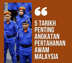 Kerja kosong terkini angkatan pertahanan awam malaysia (apm) 2017. 5 Tarikh Penting Angkatan Pertahanan Awam Malaysia Percaya Atau Tidak Apm Bertapak Lebih Lama Dari Tarikh Kita Menyambut Merdek